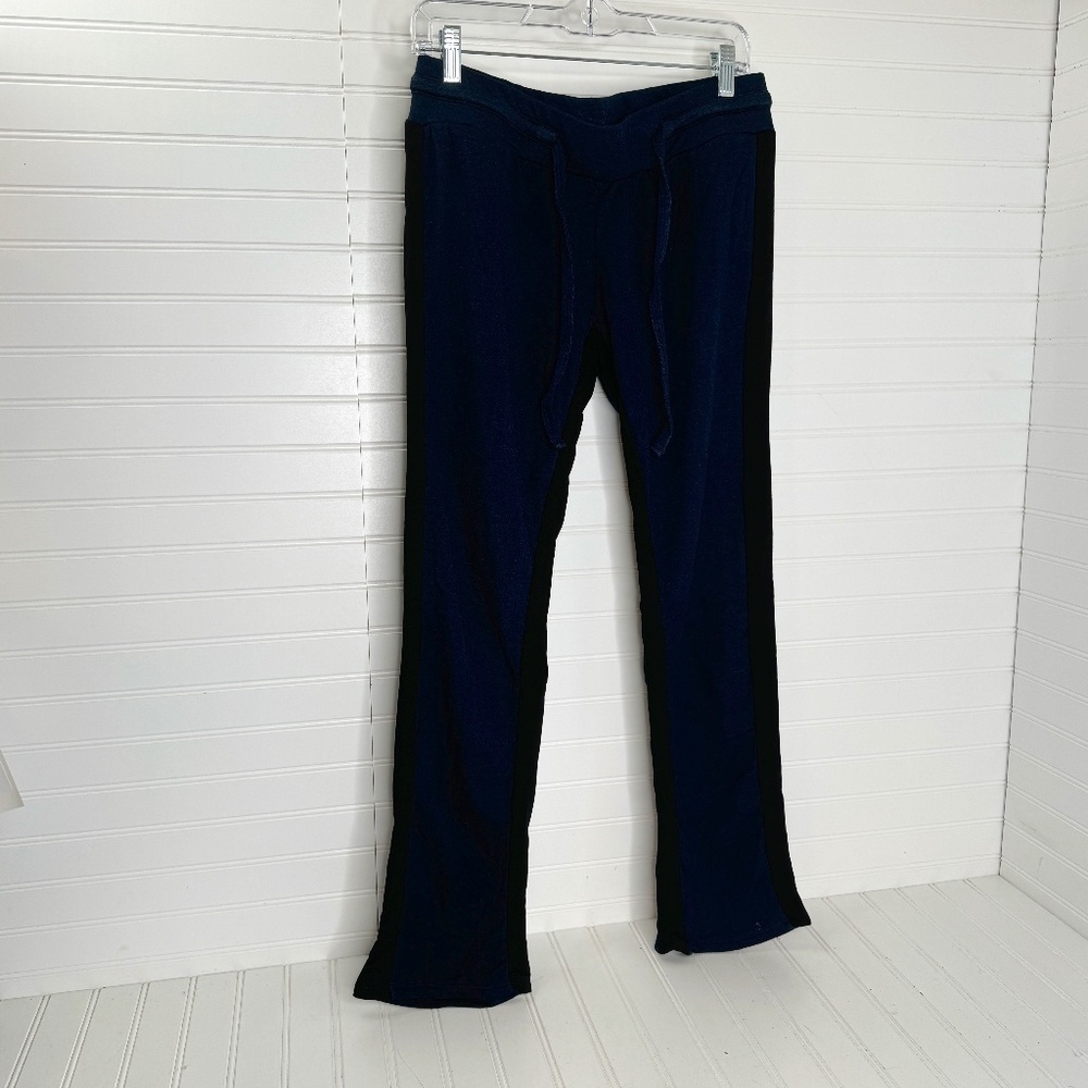 NEW Michael Lauren Small Black Blue Sweatpants